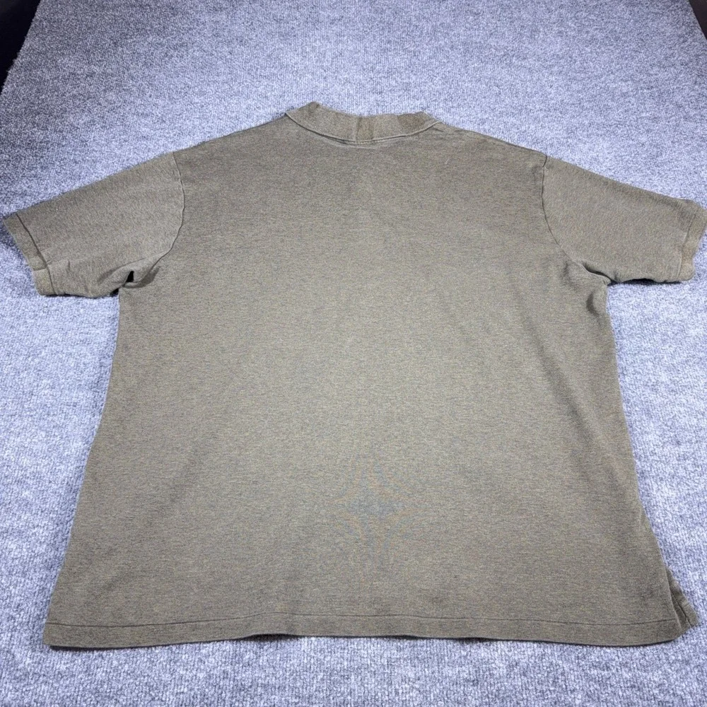 Polo Ralph Lauren Mens 2XLT Tall Olive Green Heather Short Sleeve Polo Shirt